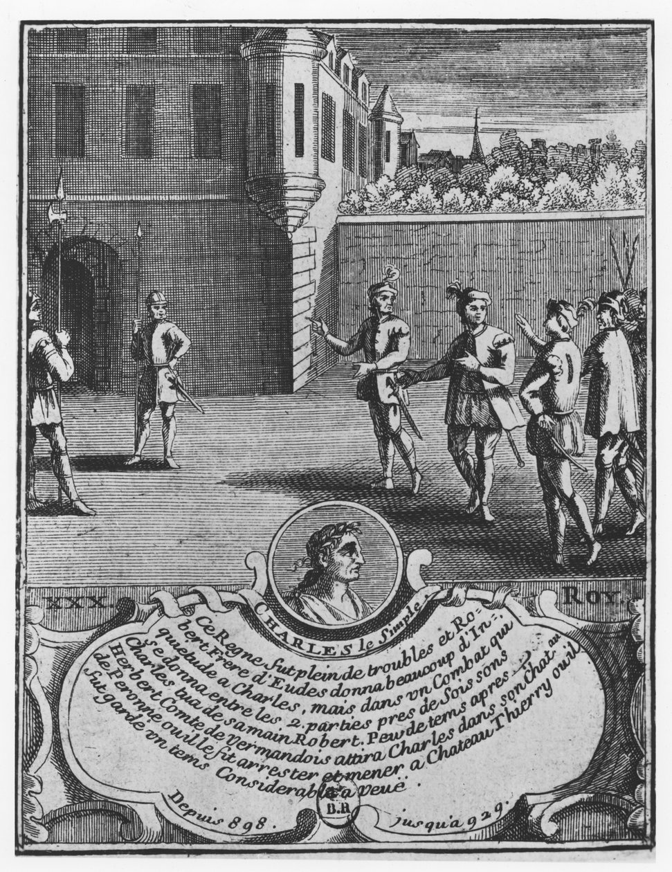 Karl III den Enfoldige af French School