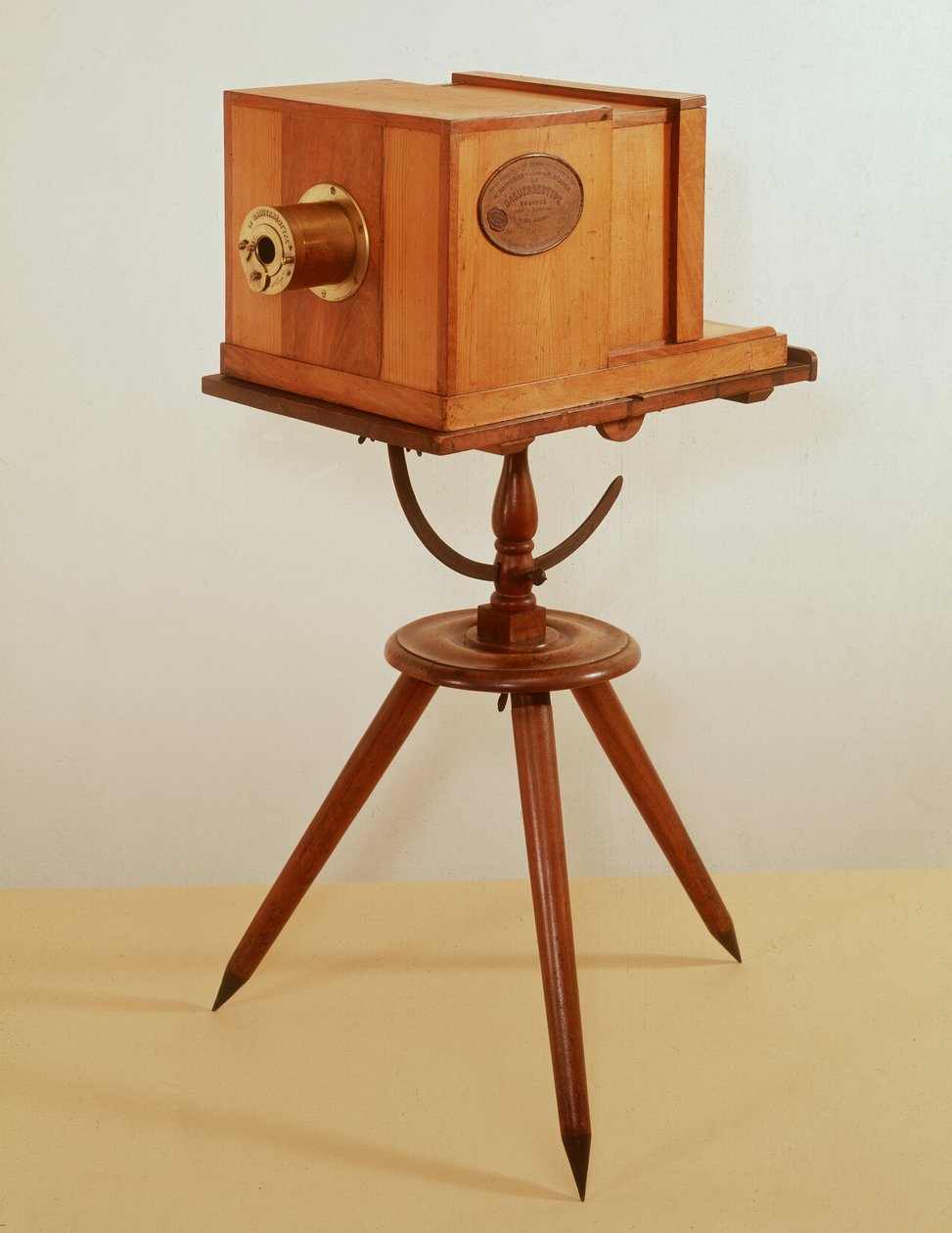 Daguerreotype-kamera af Alphonse Giroux fra Paris (træ) af French School