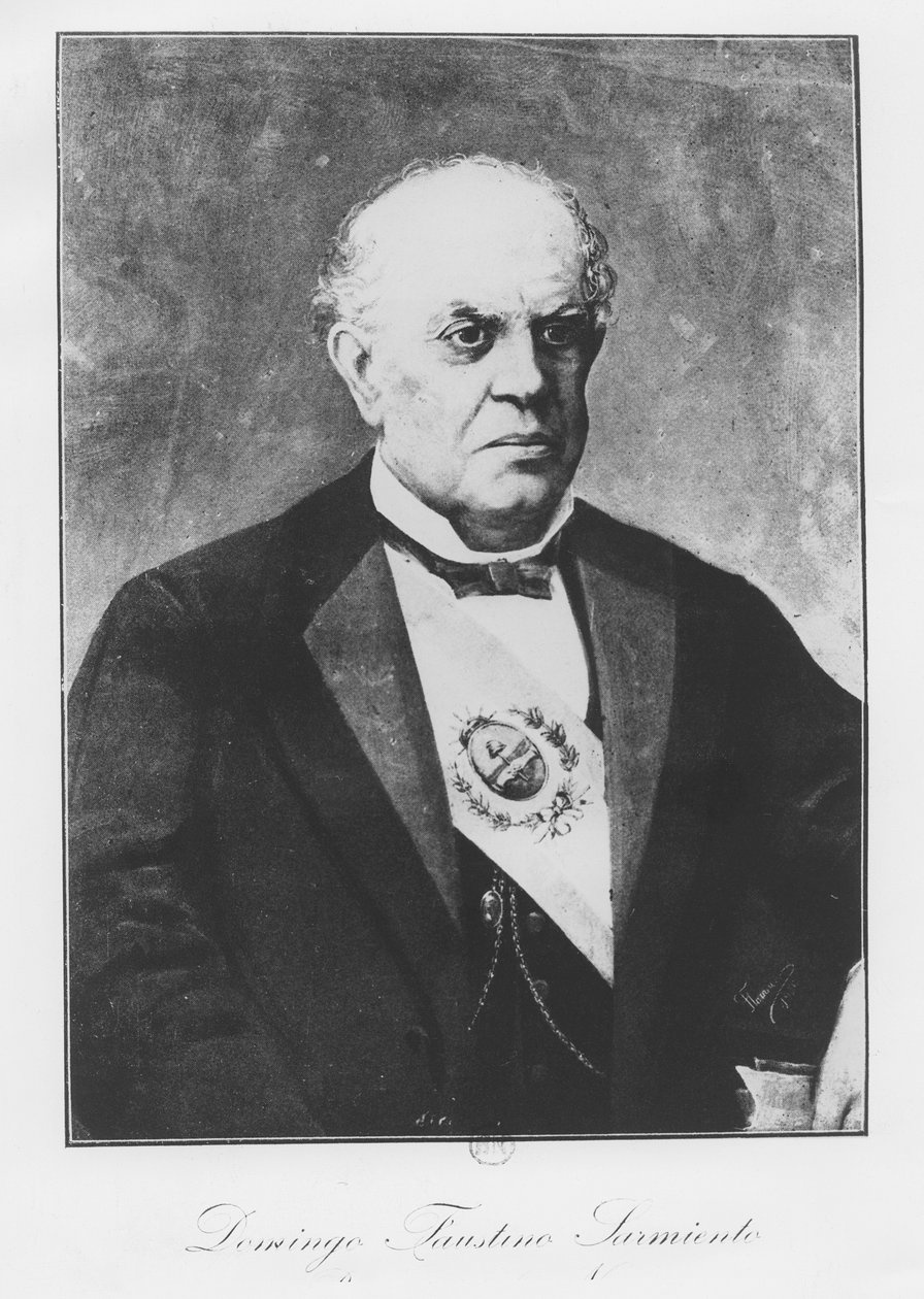Domingo Faustino Sarmiento af French School