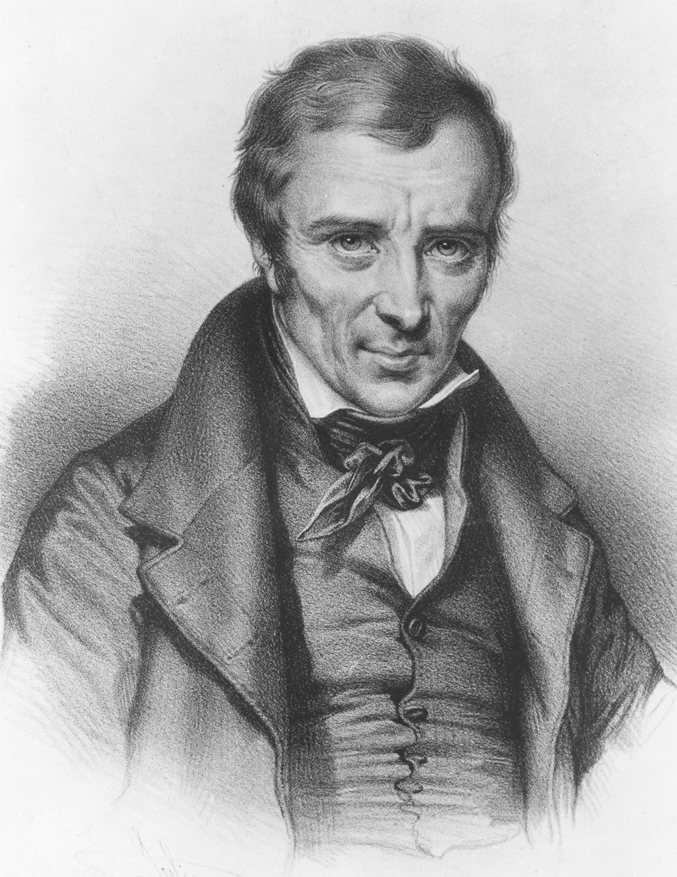 Hugues-Felicite Robert de Lamennais af French School