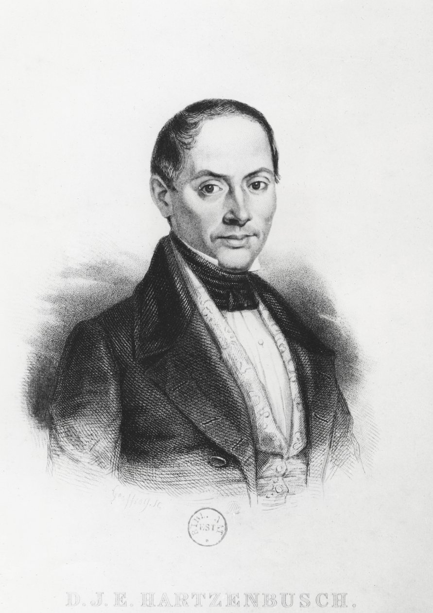 Juan Eugenio Hartzenbusch af French School