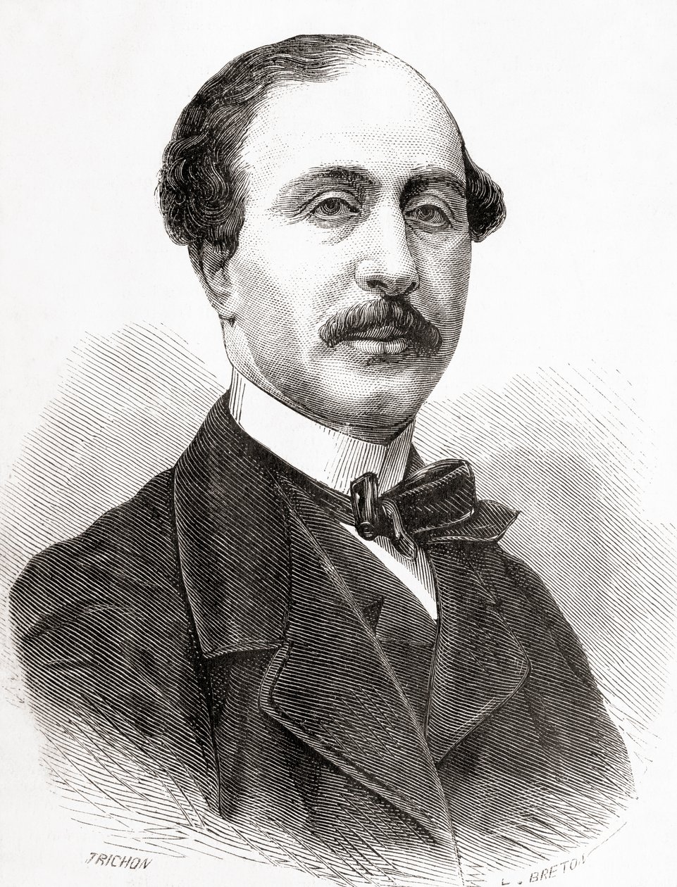 Lucien-Anatole Prévost-Paradol, fra LUnivers Illustré, udgivet 1866 af French School