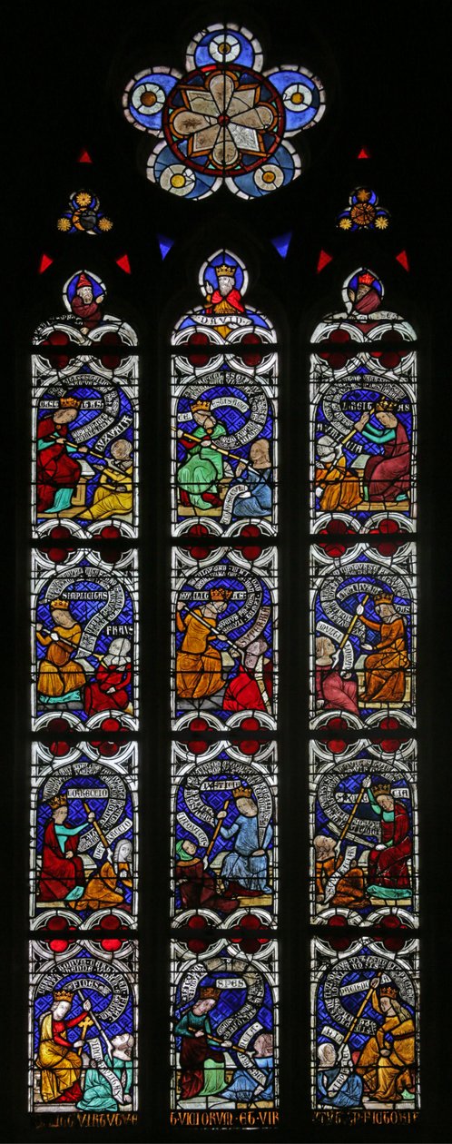 Niederhaslach, Johannes Døberens kirke, ca. 1360 af French School