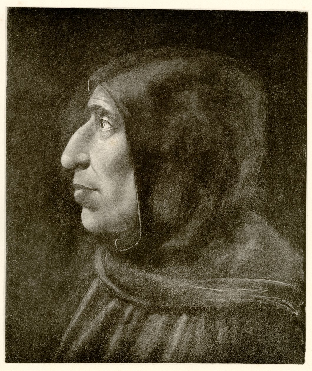 Girolamo Savonarola, 1884-90 (fototype) af German School