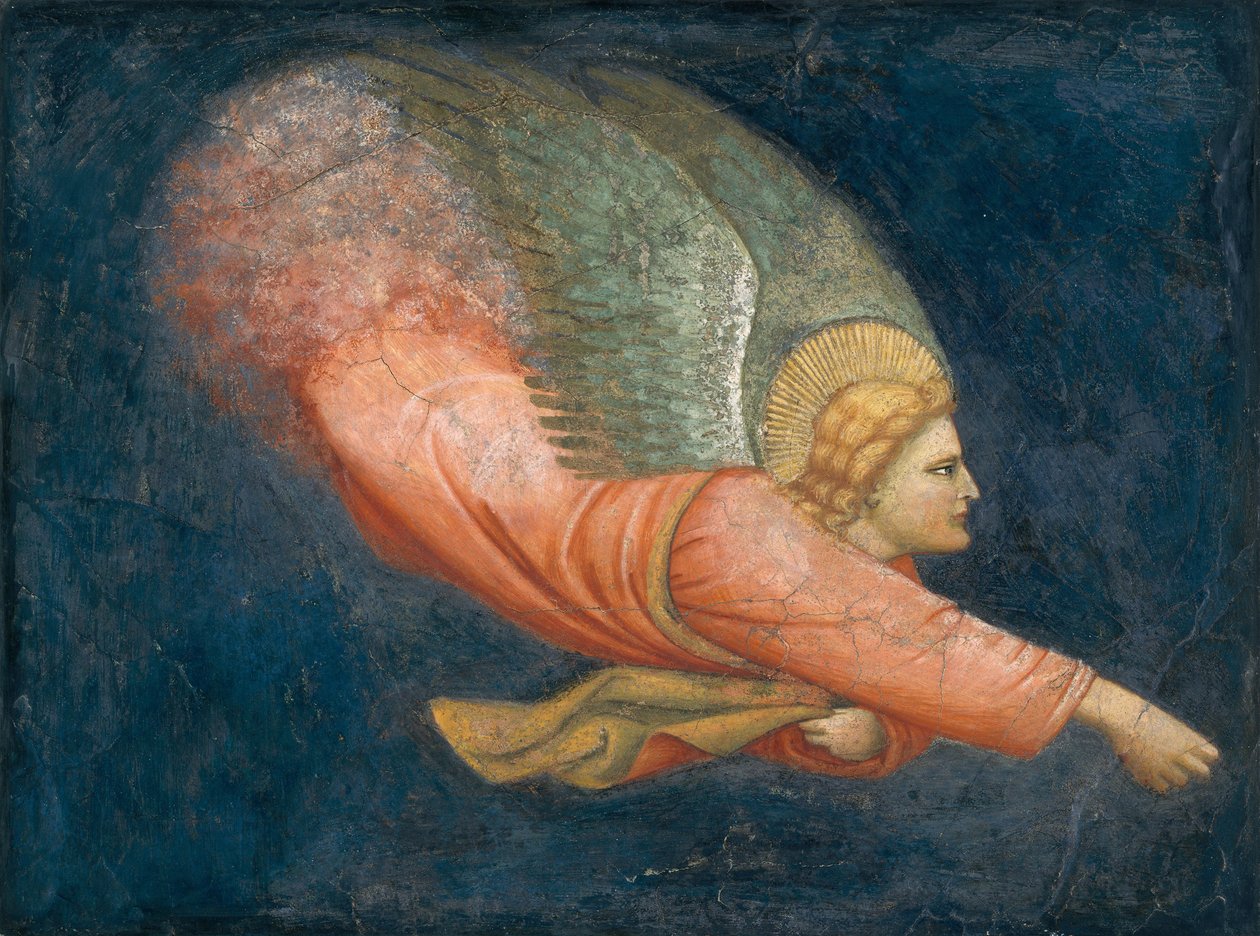 Engel, ca. 1328 af Italian School