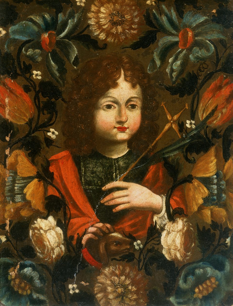 Sankt Johannes Døberen af Italian School