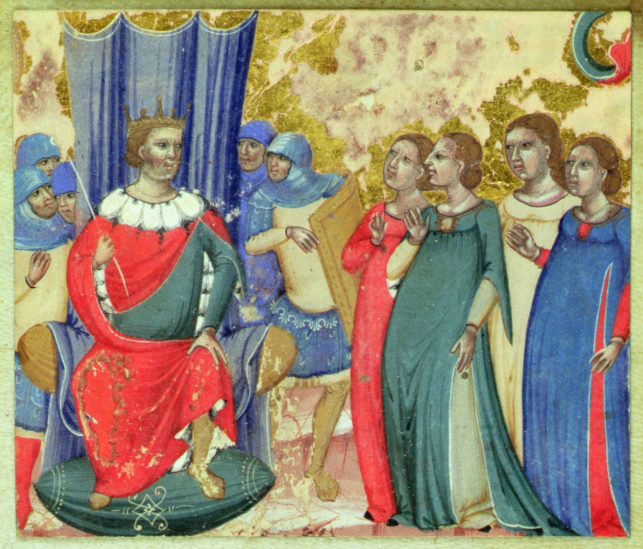Salome beder Herodes om St. Johns Hoved af Italian School