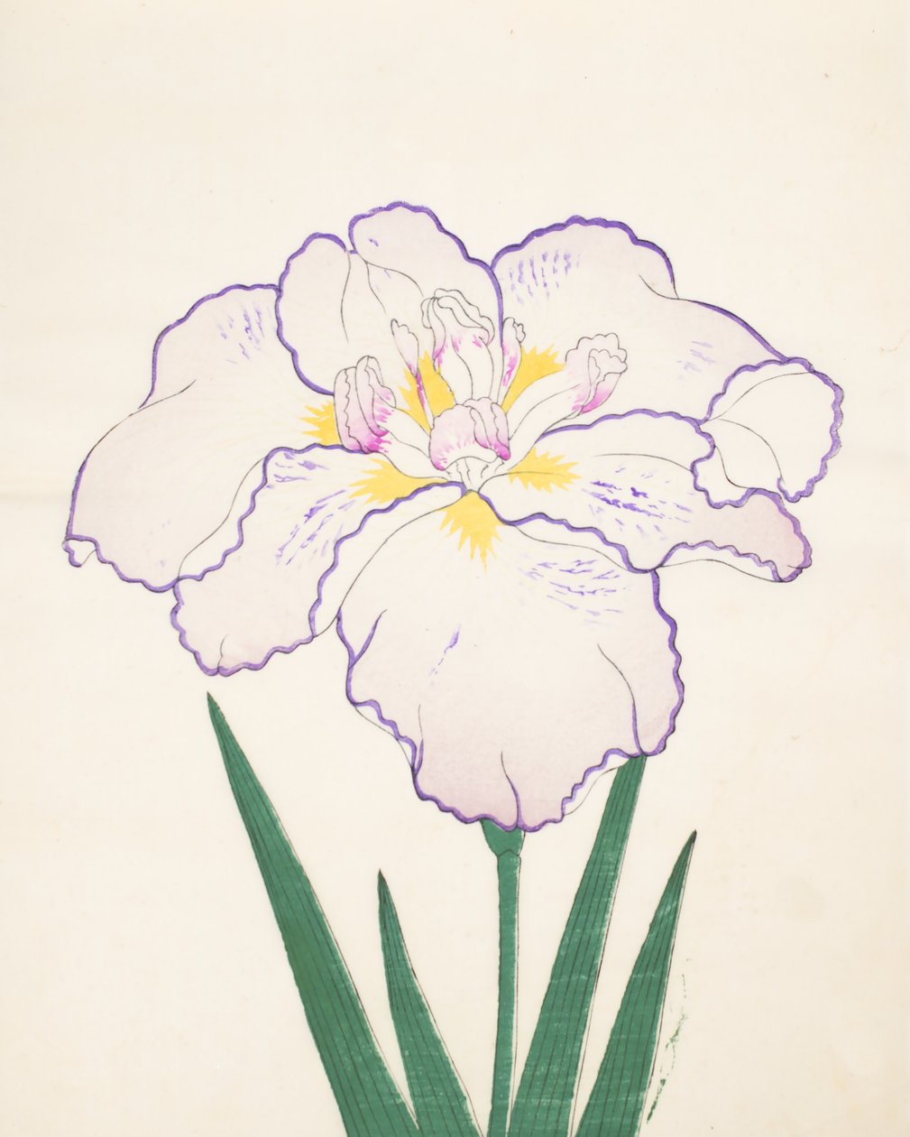 Tanporo, nr. 51, 1890 (træblok i farver) af Japanese School