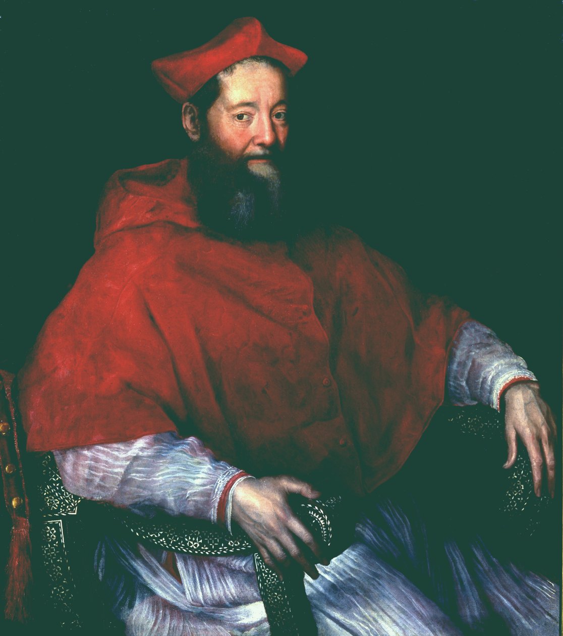 Portræt af kardinal Girolamo Varali af Unknown