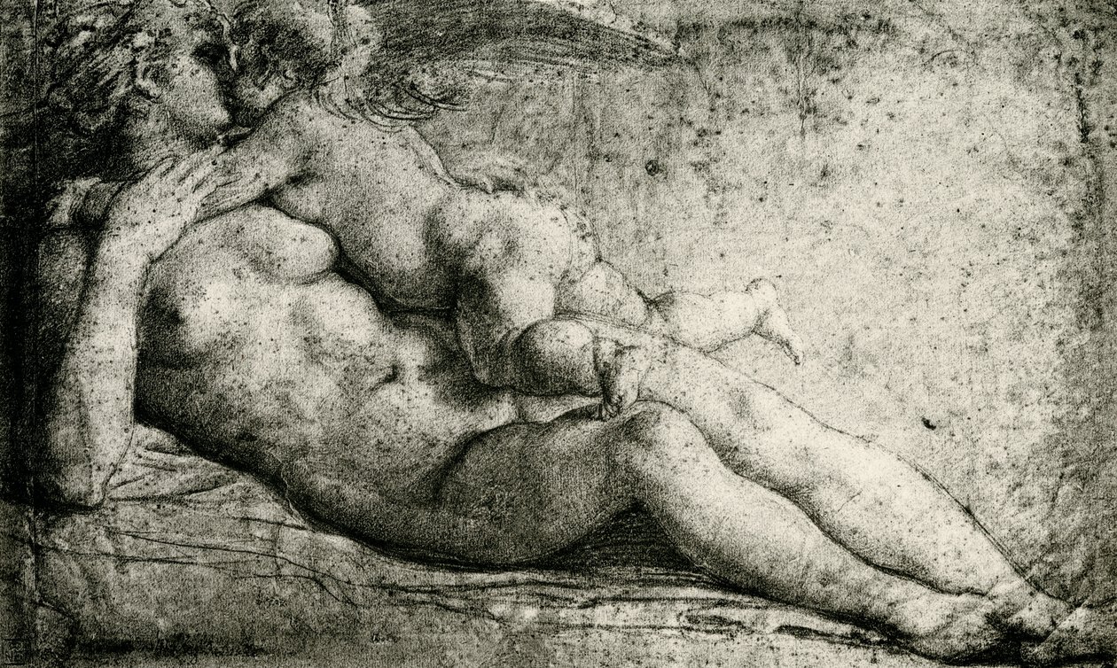 Venus og Amor af 1509 66 Daniele da Volterra