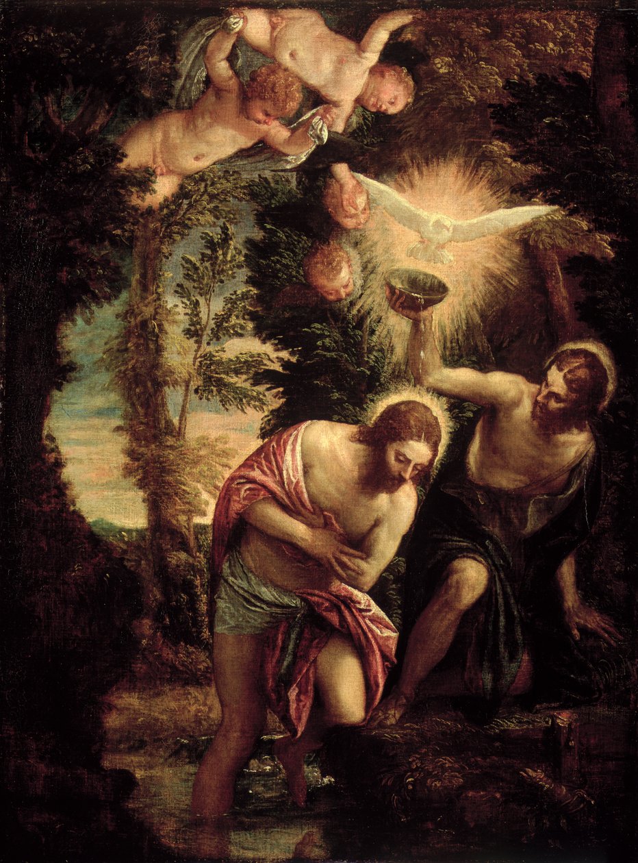 Kristi dåb af Paolo Veronese