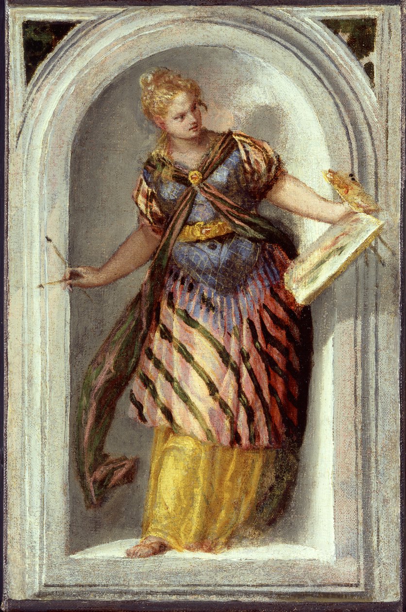 Maleriets muse af Paolo Veronese