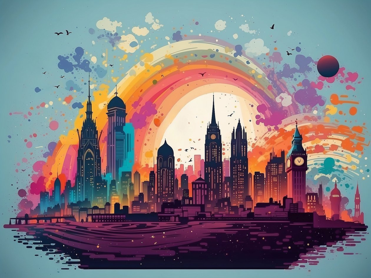 Space City 2 af Mario Witt