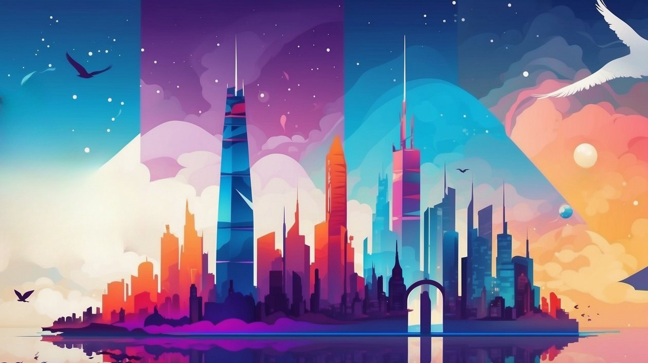 Space City 3 af Mario Witt