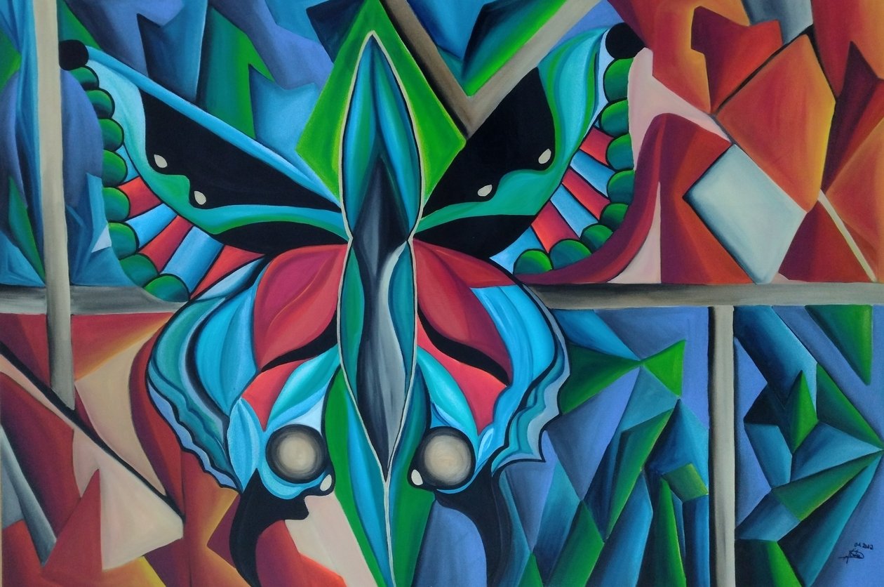 Sommerfugl alias ugle af GilhausArt