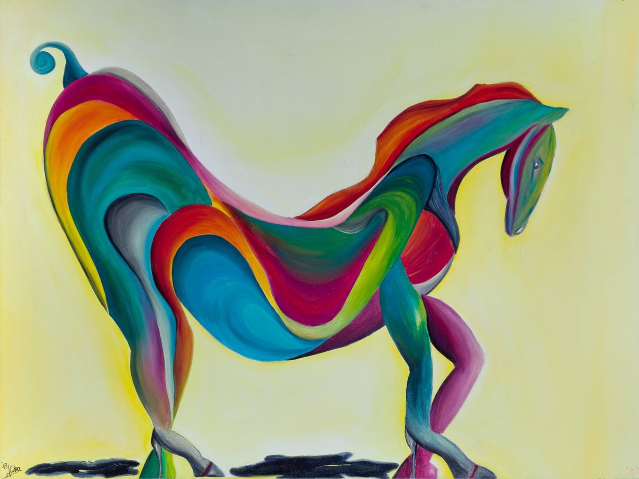 Hest på høje hæle af GilhausArt