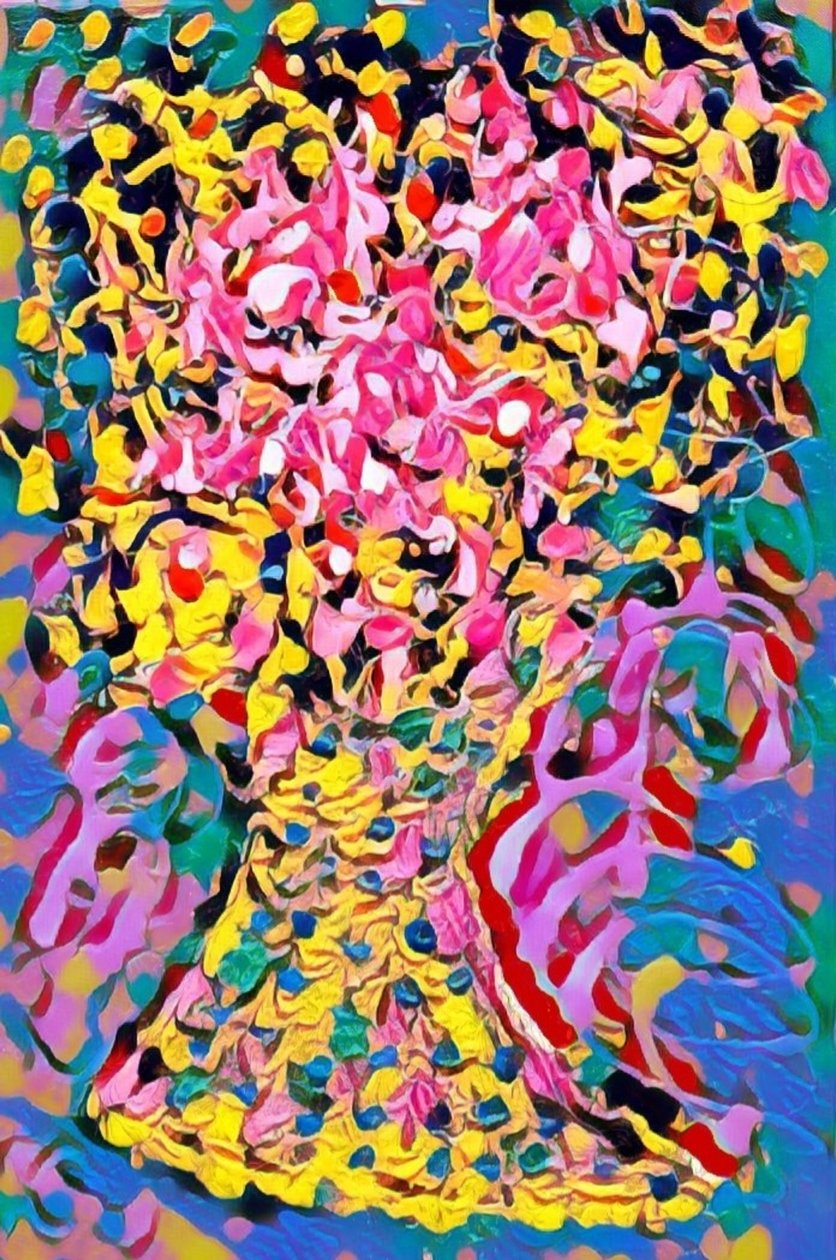 Blomsterkomposition. af Margareta Uliarte