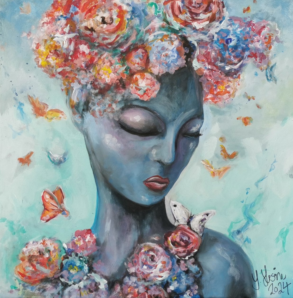 FlowerPower af Sandra Lessinger