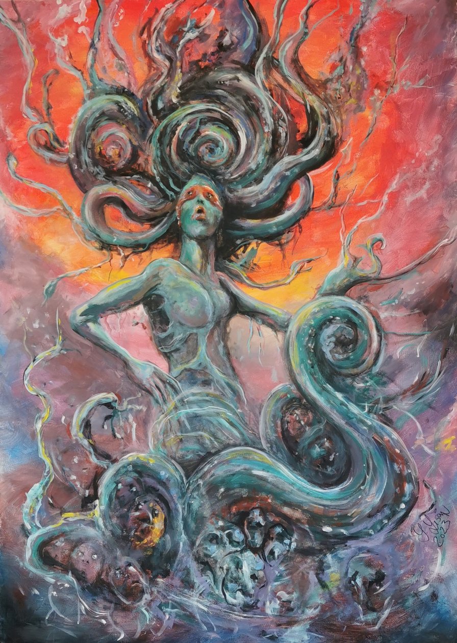 Medusa af Sandra Lessinger