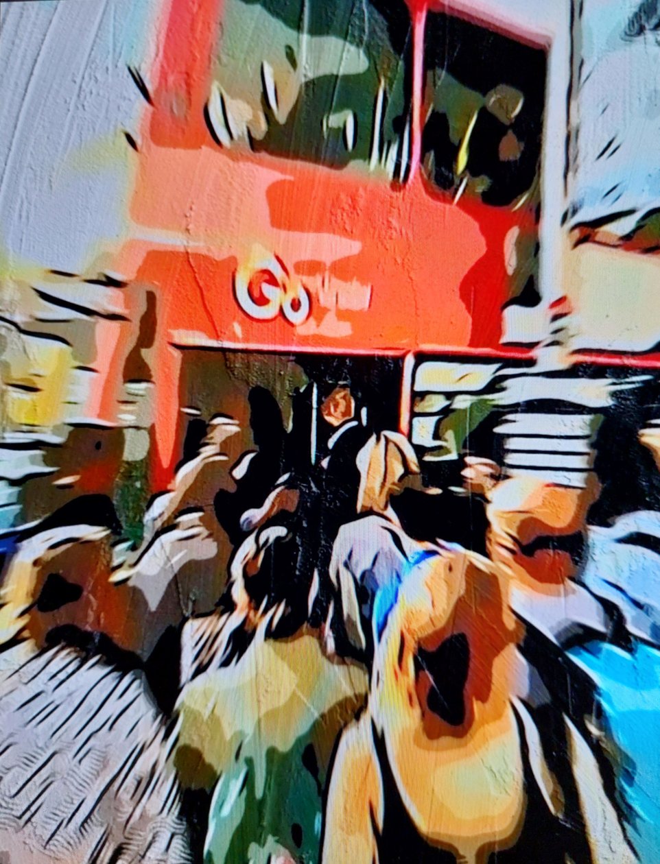 Gå med bussen af Mavet