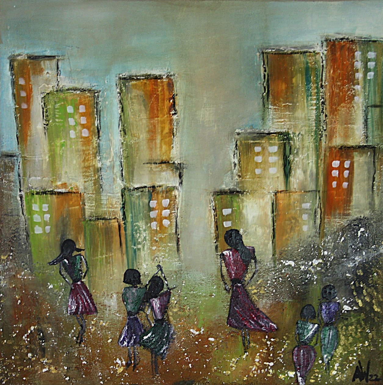Forstad af Anja Weber