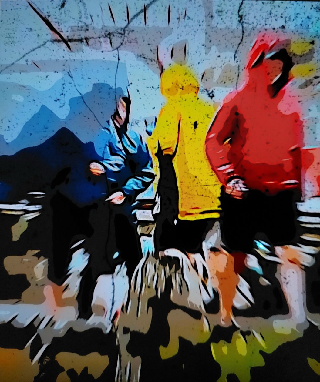 Jogging i byen af Mavet