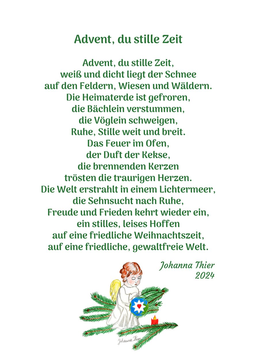 Advent, du stille tid af Johanna Thier