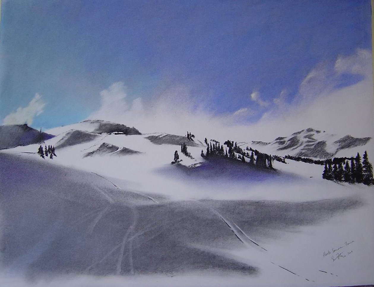 Savoie februar 30x40 af Simon Fletcher