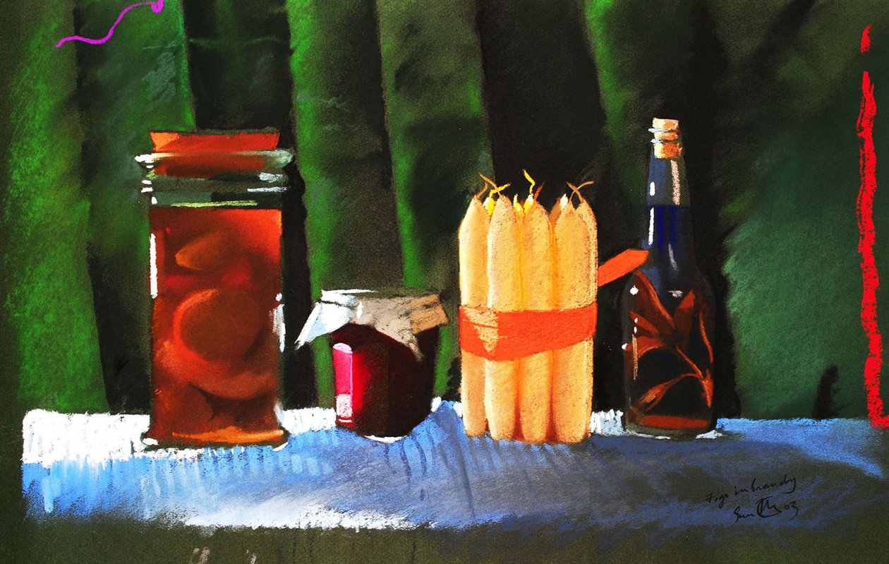 Natten før jul 40x60 af Simon Fletcher