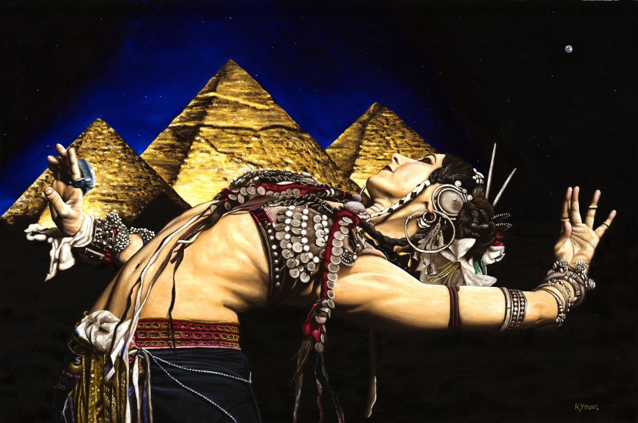 Pyramidernes klokkedans af Richard Young