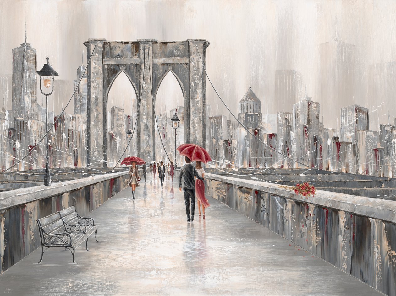 Roser, Brooklyn Bridge af Isabella Karolewicz
