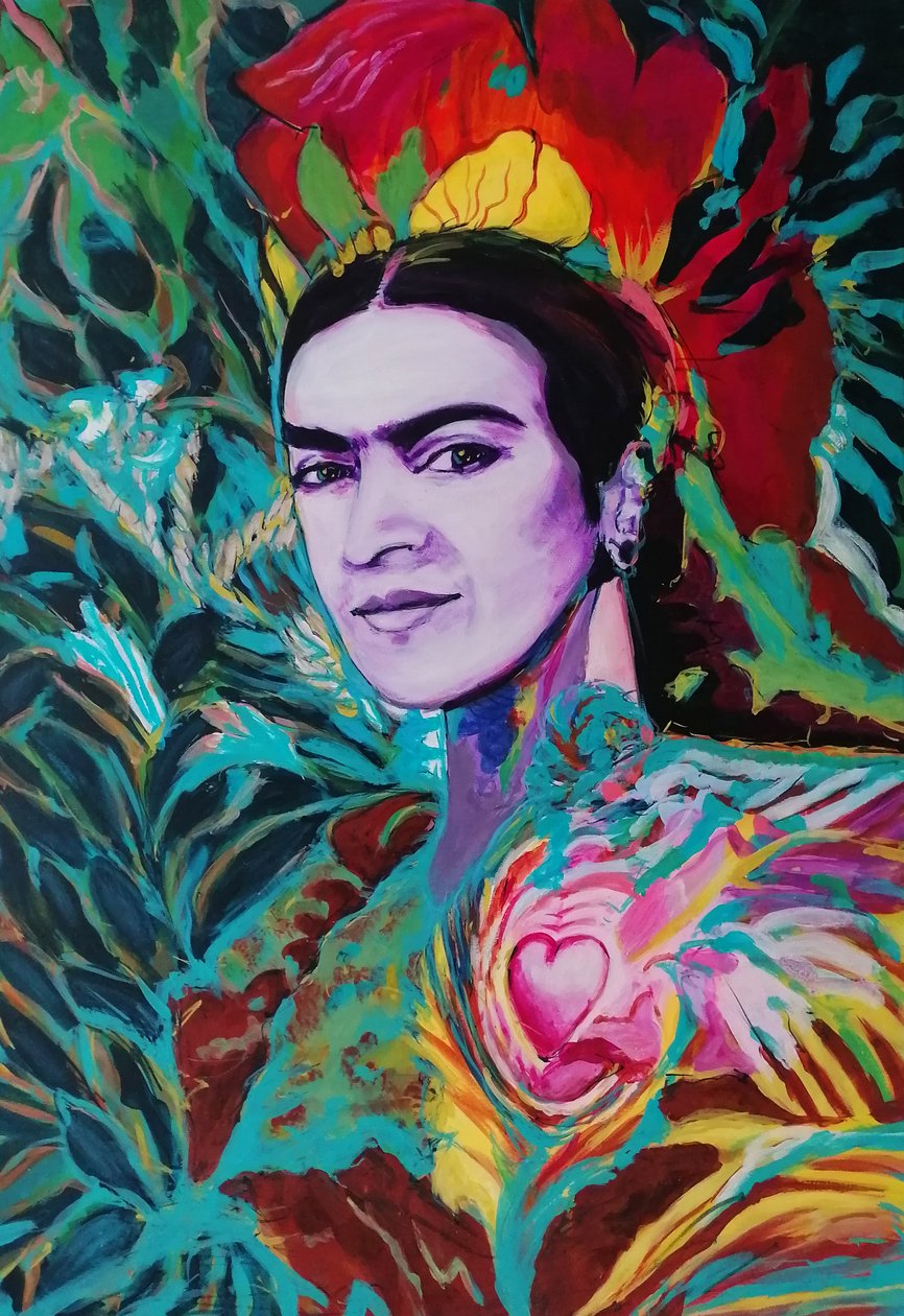 Frida Kahlo af Zaga Art Sopot