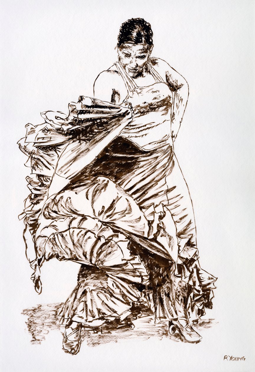 Flamenco-flair af Richard Young