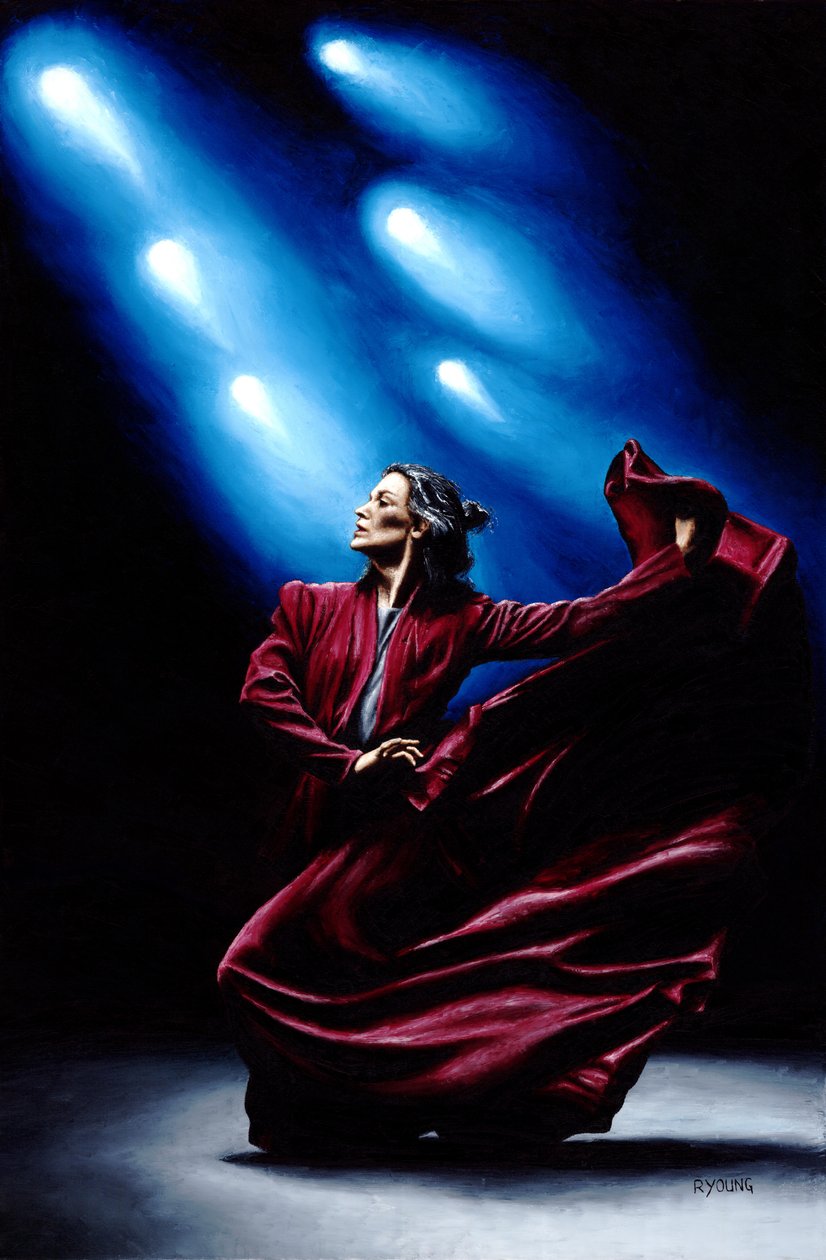 Flamenco-optræden af Richard Young