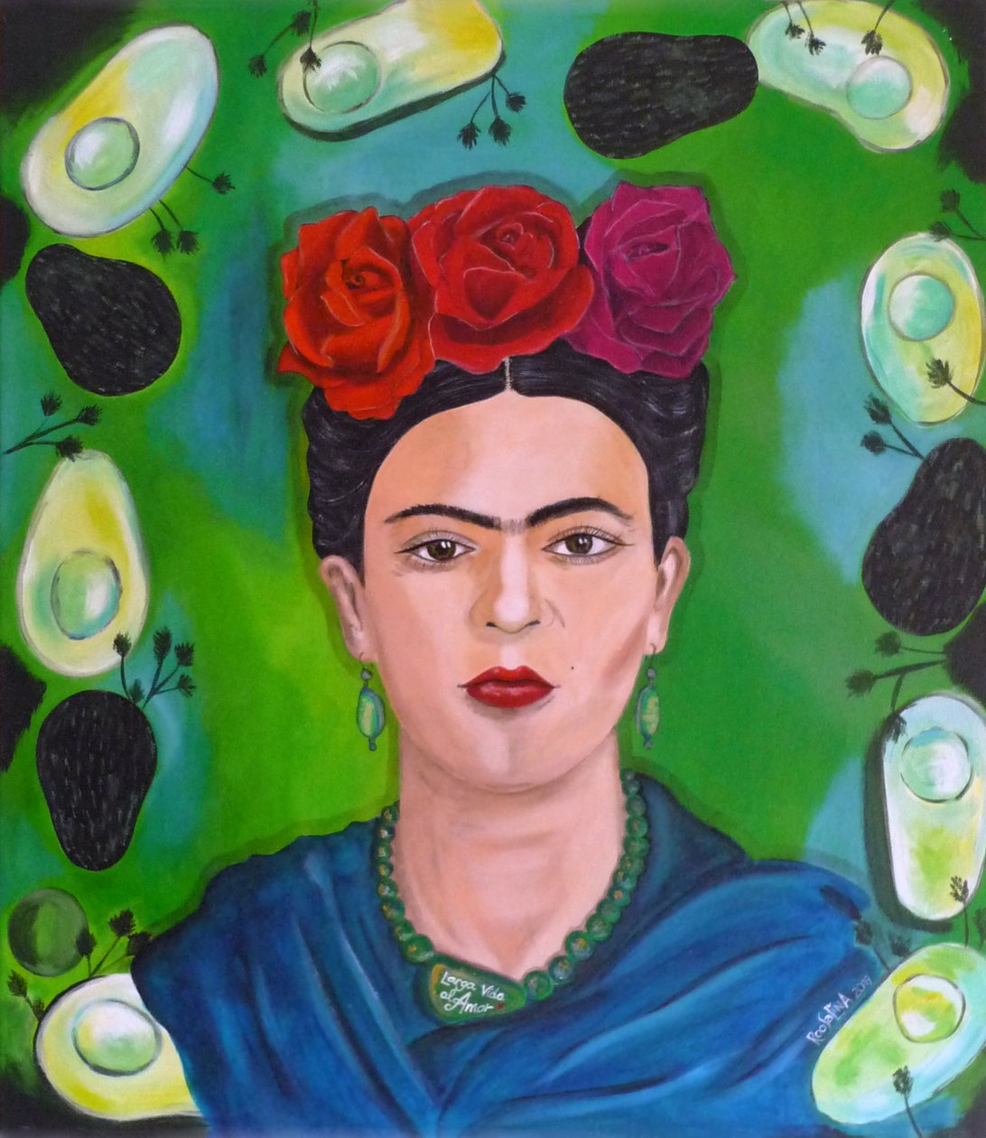 Frida Kahlo-variant af Roosalina