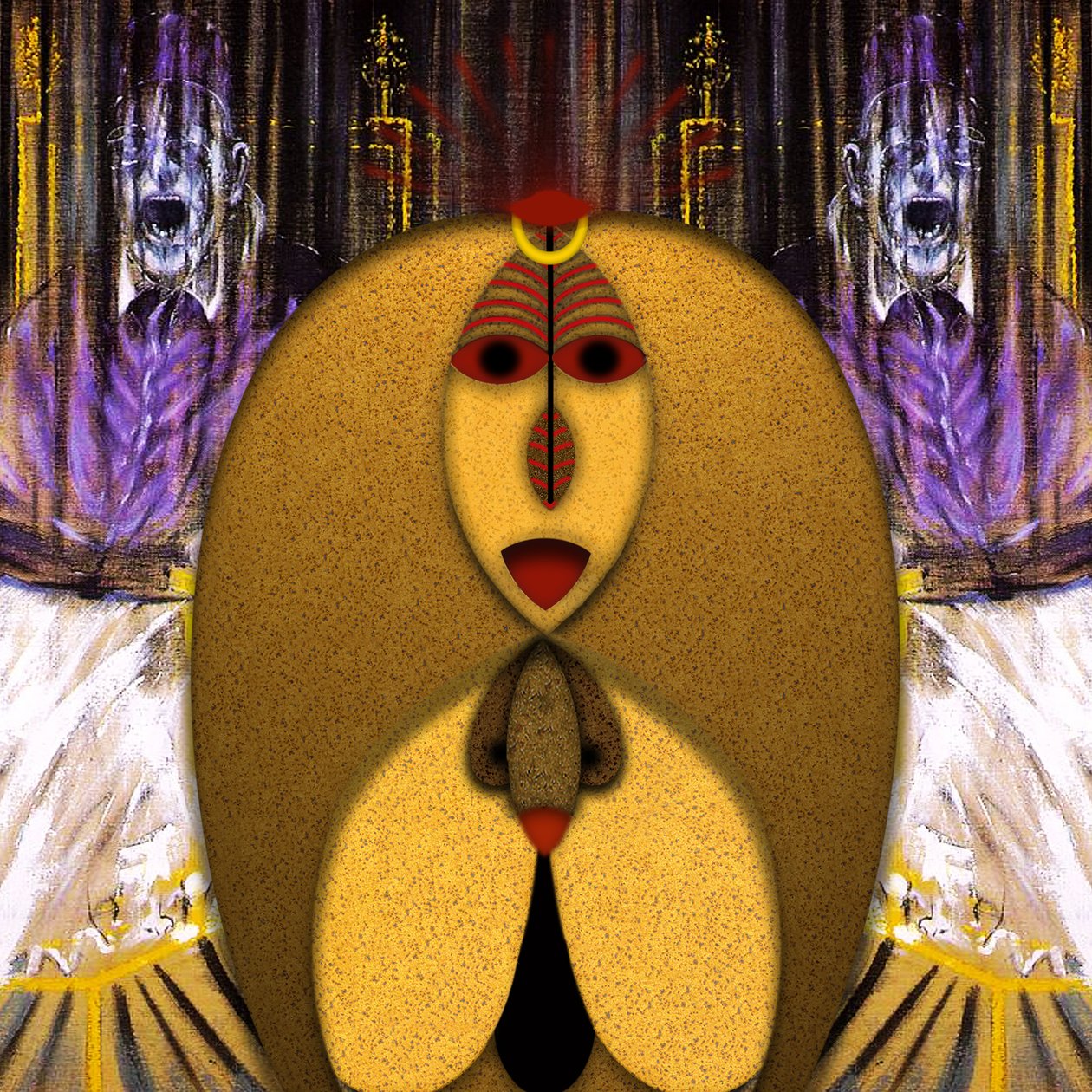 Anima Dannata (III) - Hommage Francis Bacon af Alexander Eibach