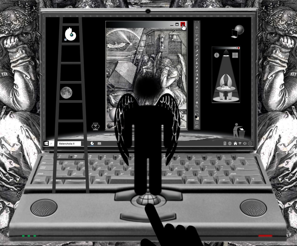 Melancholia II (fra serien: Windows) af Alexander Eibach