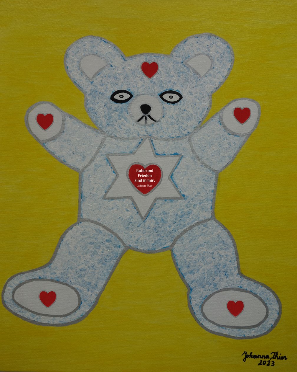 Rosental fredsbamse af Johanna Thier