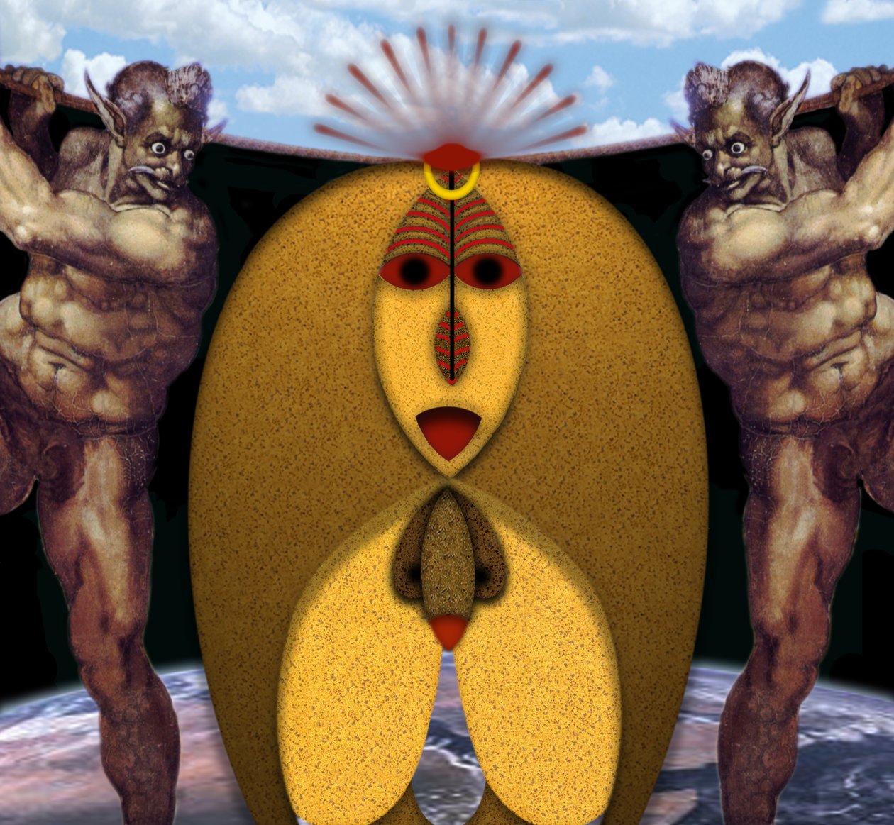Schwierige Überfahrt (II) (aus der Serie Anima Dannata) af Alexander Eibach