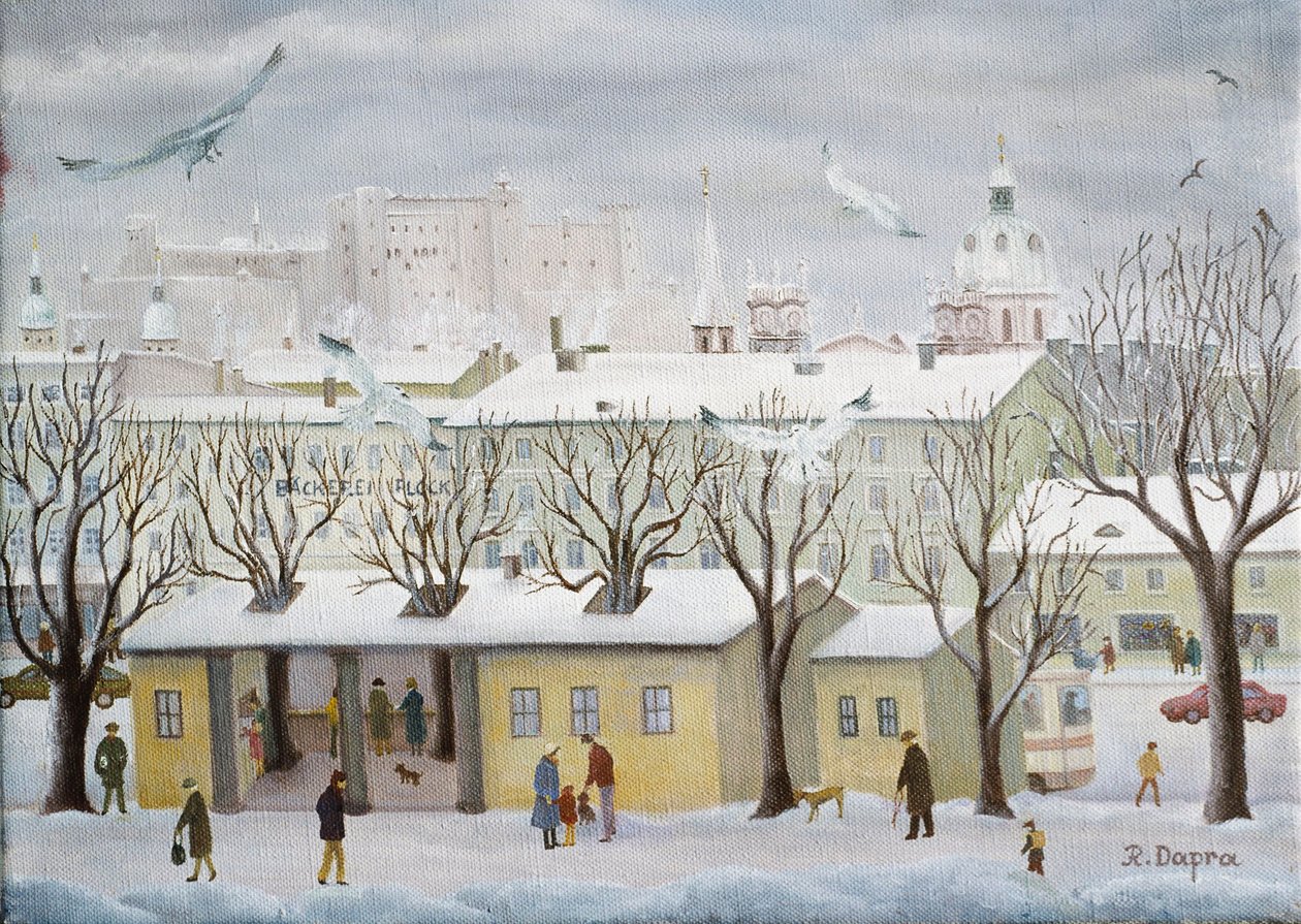 På Salzach-floden af Regine Dapra