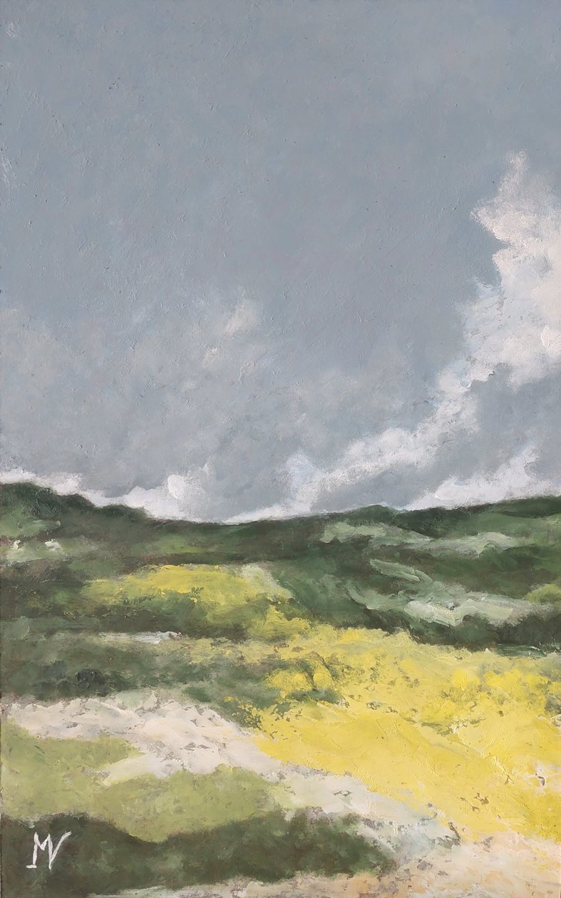 Marker med gule blomster 1 af M. Vet