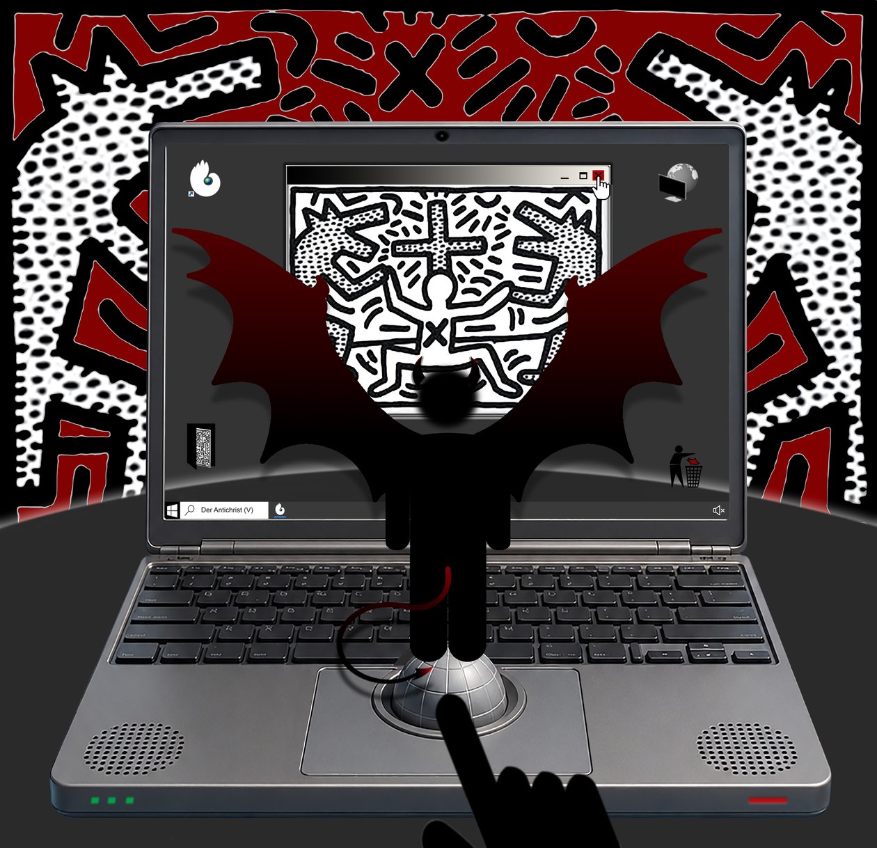 Antikrist (V) (fra serien WINDOWS) af Alexander Eibach