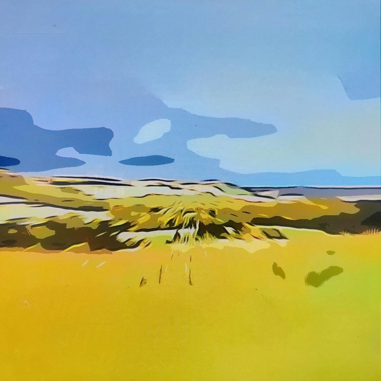 Digitale Landschaft 11 af M. Vet