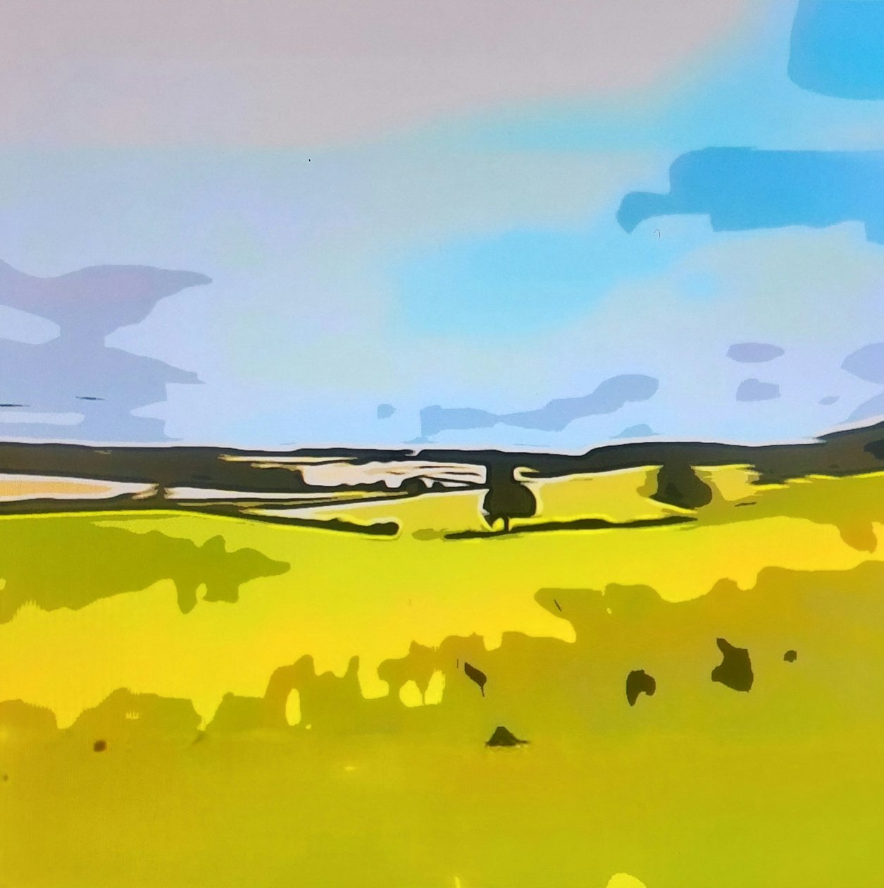 Digitale Landschaft 14 af M. Vet
