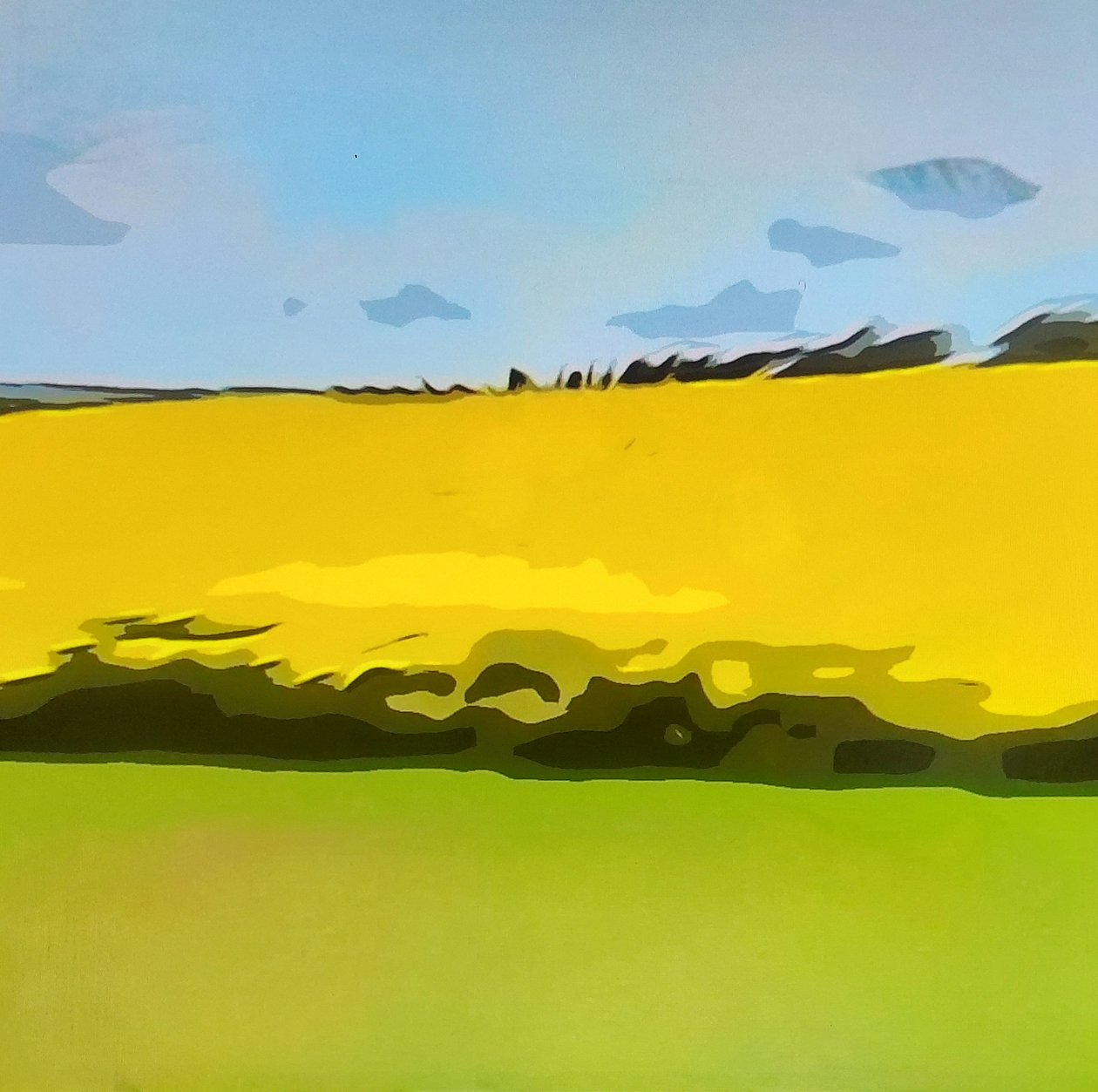 Digitale Landschaft 16 af M. Vet