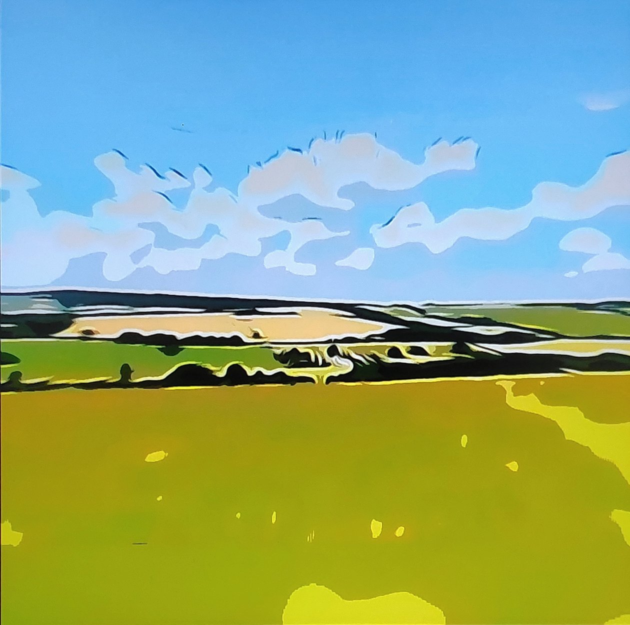Digitale Landschaft 17 af M. Vet