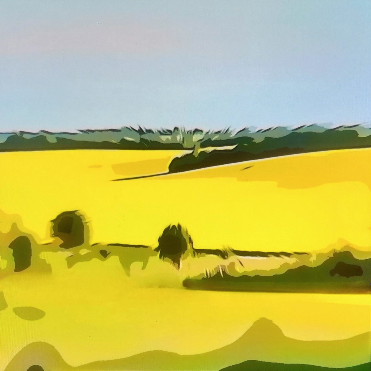 Digitale Landschaft 18 af M. Vet