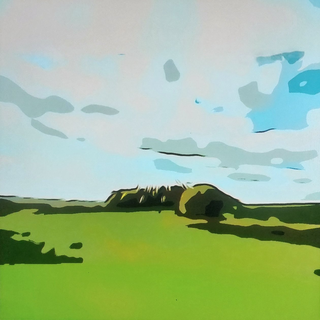 Digitale Landschaft 20 af M. Vet