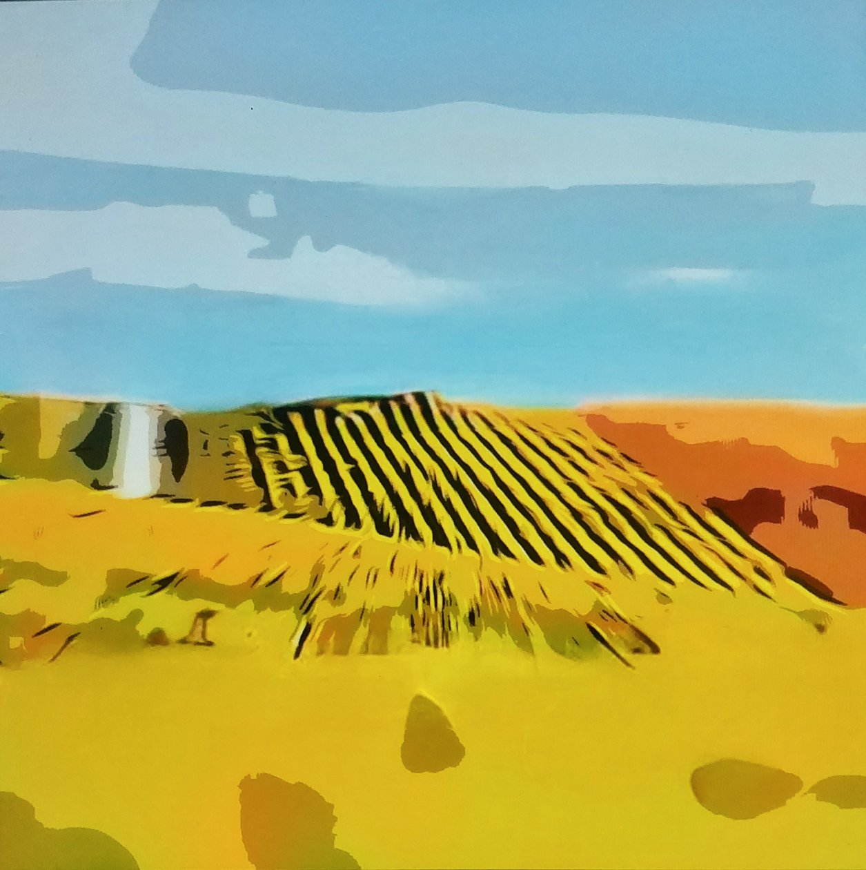 Digitale Landschaft 25 af M. Vet