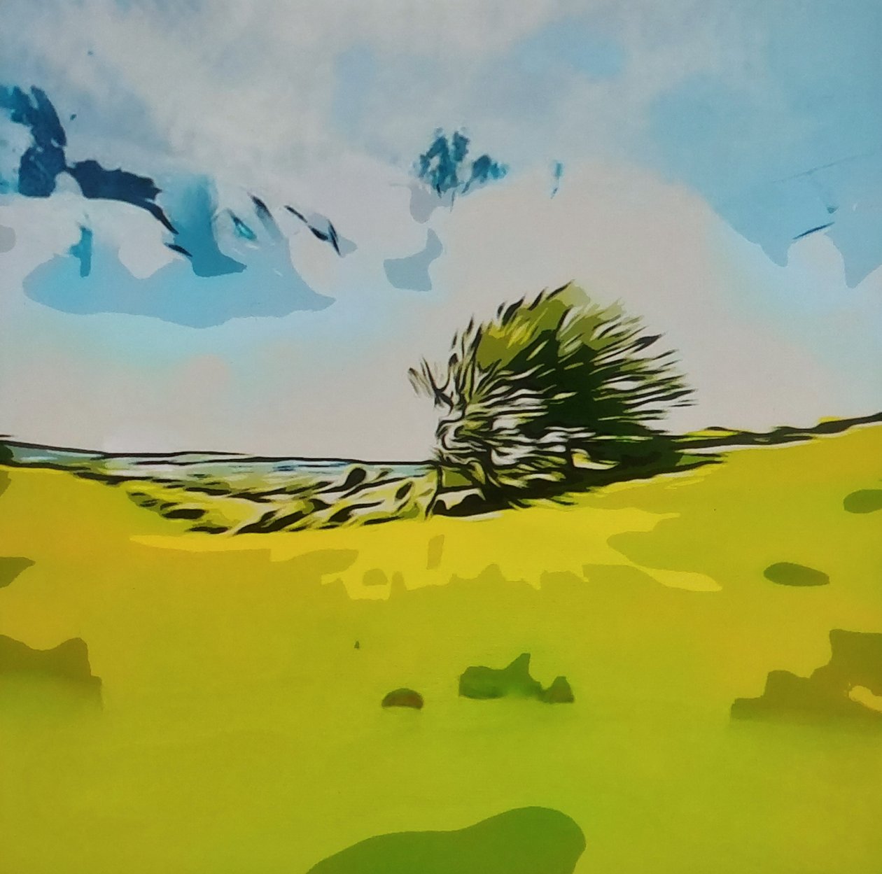 Digitale Landschaft 27 af M. Vet